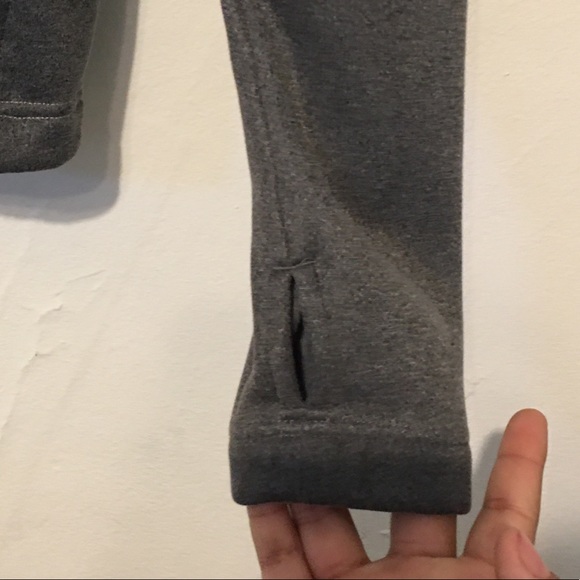 The North Face Gray Zip Up Fleece Jacket Quilted Size Small - Picture 11 of 12